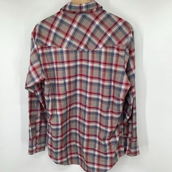 Men's Ely Cattleman Pearl Snap Western‎ Shirt - Picture 2 of 6